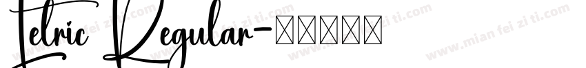Letric Regular字体转换